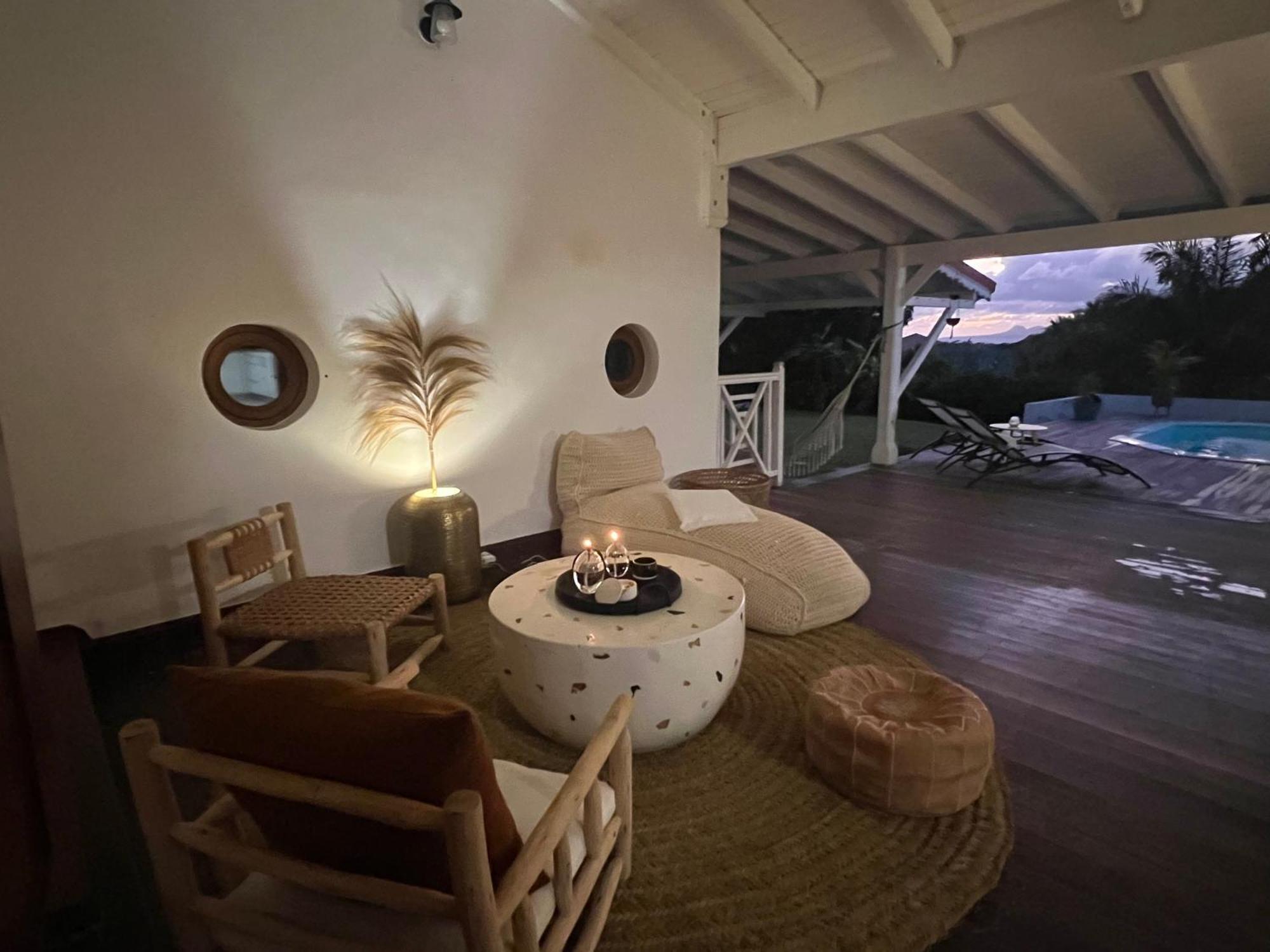 לה גוסייר Spacieuse Villa Corossol Avec Piscine Et Jeux Exterieurs מראה חיצוני תמונה